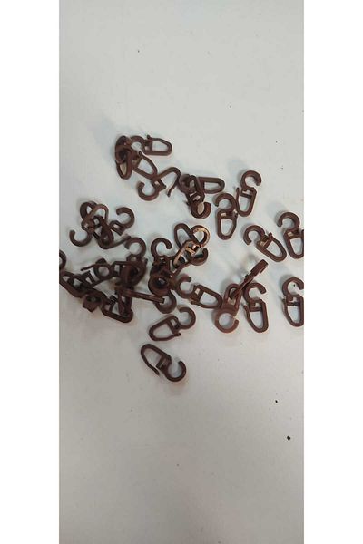 TUNCAY TEKSTİL Rustic Buckle - Plastic Interlocking Curtain Button 50Pcs
