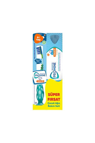 Sensodyne Promine Kids 6-12 Years Old Paste Brush Set