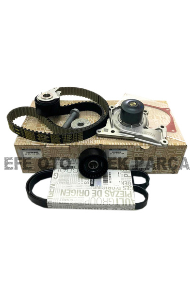 OEM Renault Clıo 4 1.5 DCi 2012-2018 Triger Seti Devirdaim V Kayışı Mais