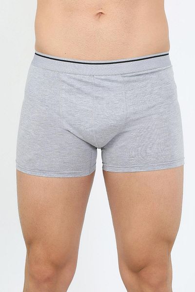 Akbeniz Ανδρικό βαμβακερό Lycra Boxer Grey 40133