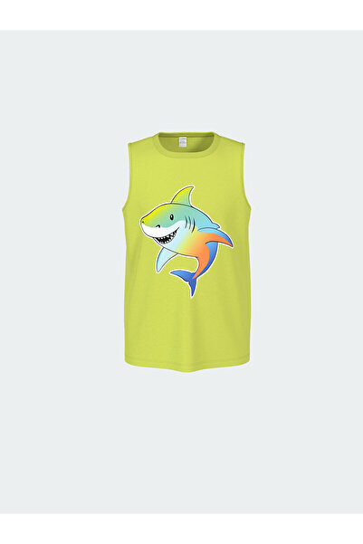 LC Waikiki LCW Kids Bisiklet Yaka Erkek Çocuk Atlet ve Yüzme Şort 2'li