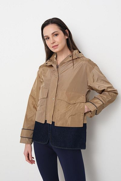 Qutu Butik 1461 Μοντέλο - Καμπαρντίνα με λεπτομέρεια με έξι τζιν