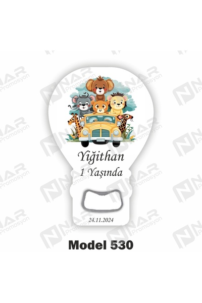 Nar Promosyon 50 Adet, Balon Açacak Magnet, Arkası Mıknatıslı, Ambalaj Hediye...