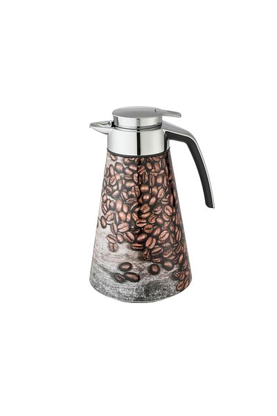 Dania Amza German Thermos 1.5 liter capacity coffee beans image silver