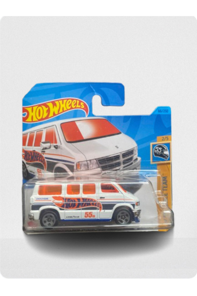HOT WHEELS Hw 55 Raceteam Dodge Van Hotwheels Oyuncak Metal Araba Diecast Mini Araba