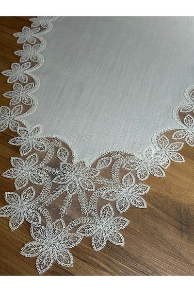Home Sibelarthome 55x150 δαντέλα με λεπτομέρεια