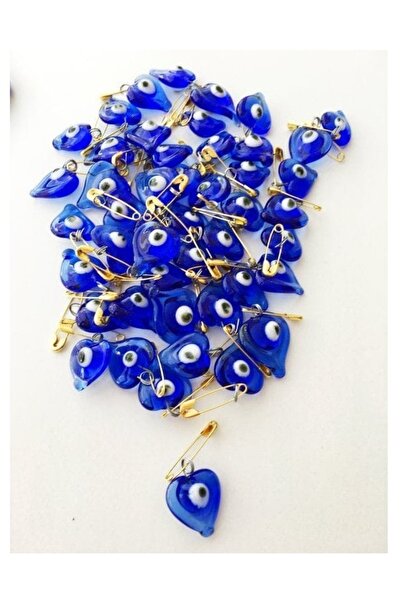 ella'nın çarşısı 10 игли с форма на сърце с раздвоени стъклени мъниста Назар,...