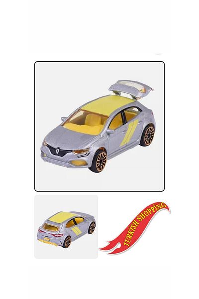 Majorette Premium Cars Renault Megane R.S Pop-Up Trunk Gray Special Series