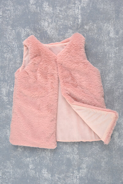 Zaziko Kids Girl's Plush Vest - Ylk.2012-Zz