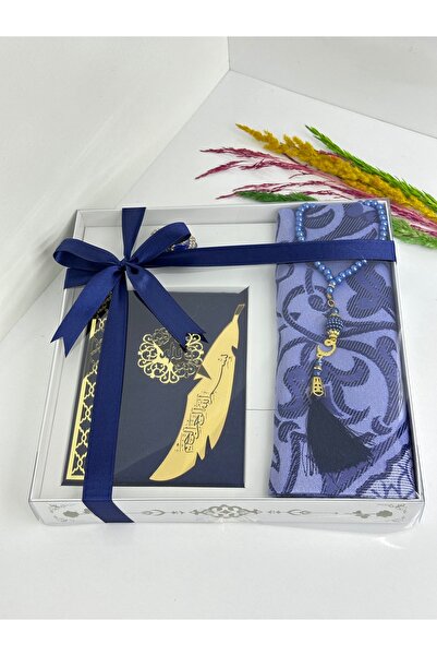 Berloti Mevlid hediyesi haç umre hediye seti seccade Yasin Şerif kitabı inci ...