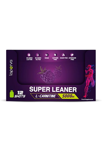 Laperva Super Leaner, Box Of 12 Shots, 5000 Mg,supports Weight Loss, Improves Athletic Performance.
