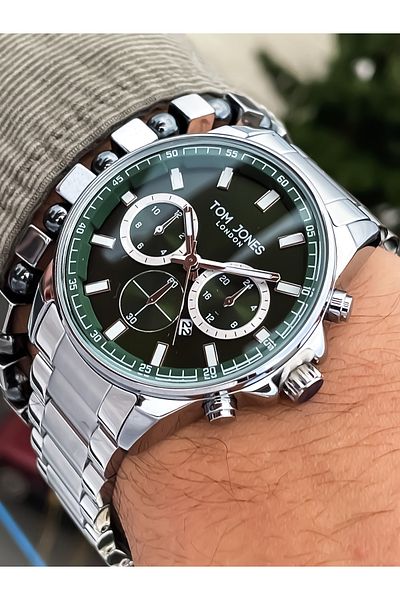 Tom Jones Original Tomjones Steel New Season Sports Lux Men's Watch
