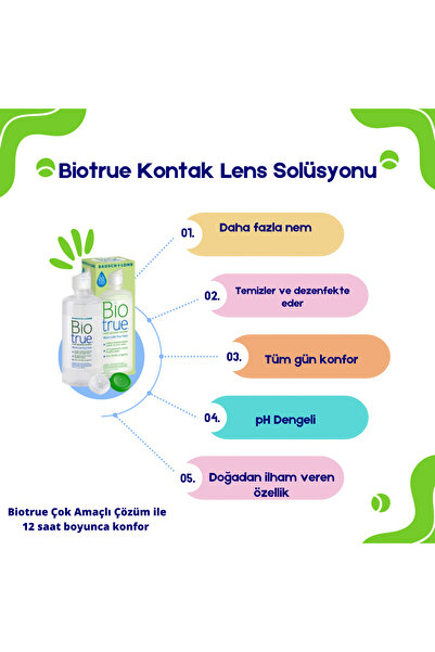 Biotrue 300 ml Lens Solüsyonu STK: NİSAN 2027