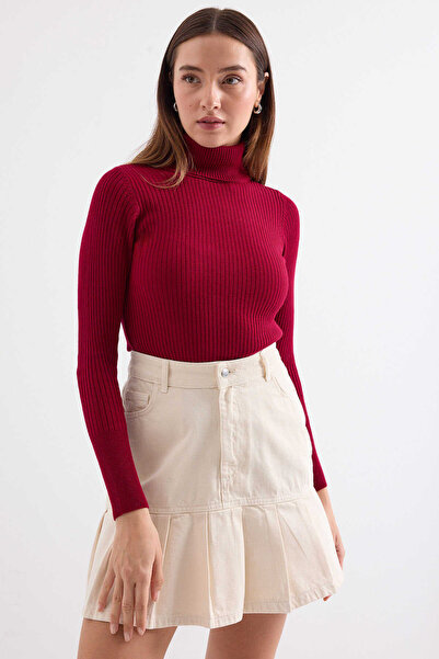 GABRİA Pulover cu gât țesut Gabria