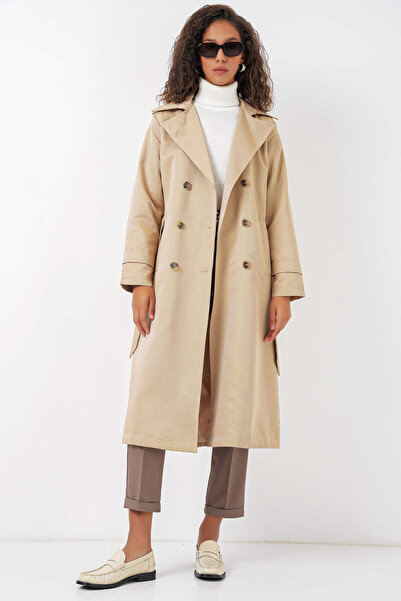 GABRİA Gabria Trenchcoat cu nasturi în față