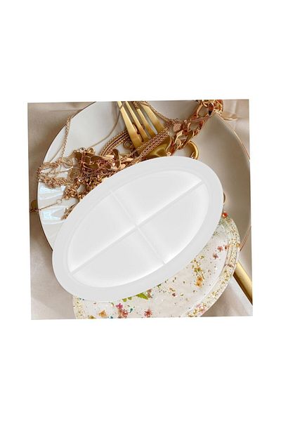 Hasyılmaz Epoxy Silicone Jewelry Tray Mold 14X10.5Cm