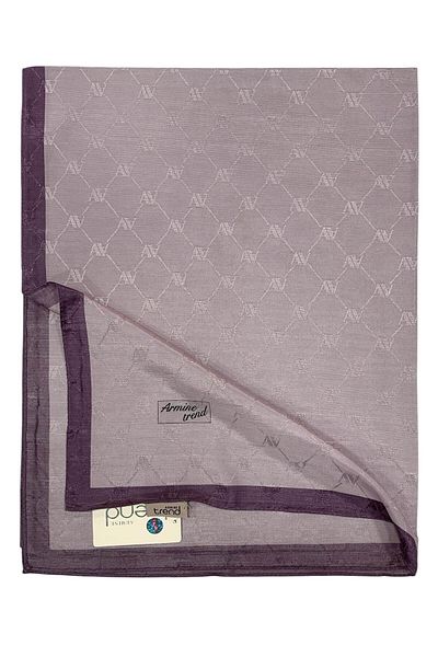 Armine Trend Monogram Shawl - 2 - Dusty Rose 128