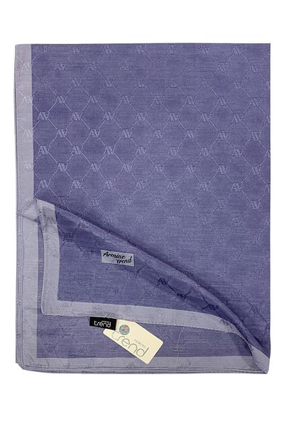 Armine Trend Monogram Shawl - 2 - Lavanda 118