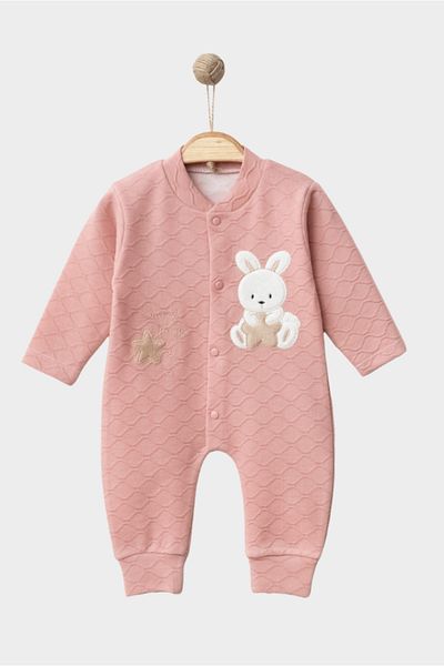 Bamoola 100% Cotton Daisy Patterned 3-Piece Jumpsuit