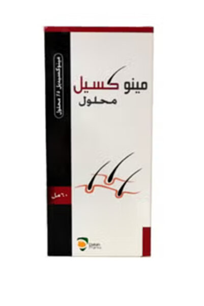 Minoxil محلول 5% 60 مل يمنع تساقط الشعر