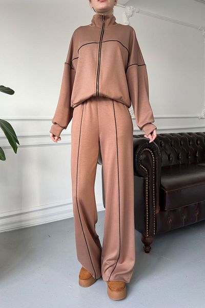 MAGARDE Brown Piping Design Set