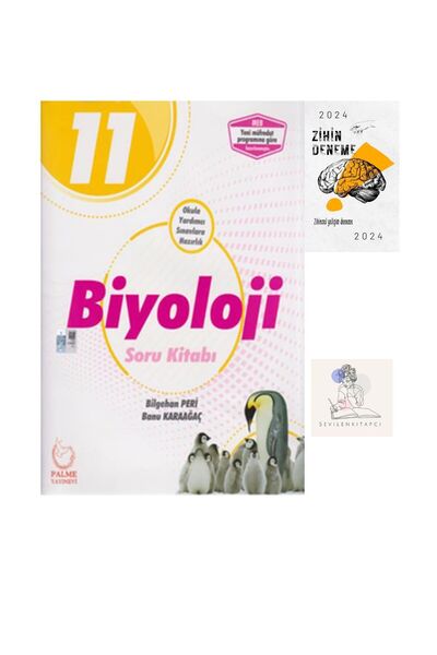 Karma Kitaplar PALME 11.SINIF BİYOLOJİ SORU BANKASI+ZİHİN DENEME-P634