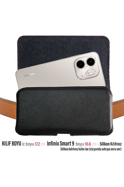 EXENAR Infinix Smart 9 Belt Case Cover Waist Belt Case