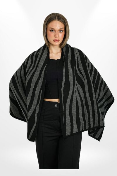 hijabchi Tricotaj șal de umăr față-verso - șal pentru gât - șal de umăr pentru zi specială - șal de iarnă