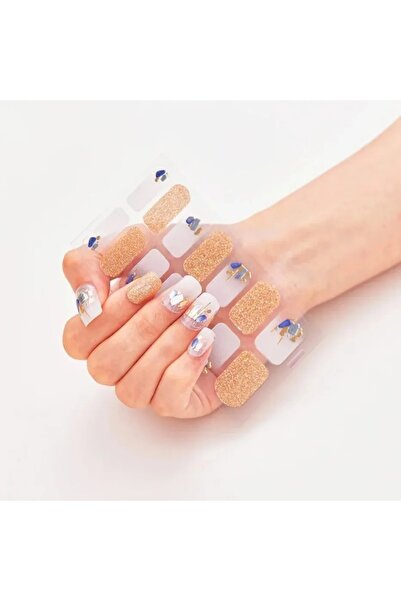 gaman EY-100-116 Yeni Nesil 14lü Tırnak Stickerı Takma Tırnak Sticker Yeni De...