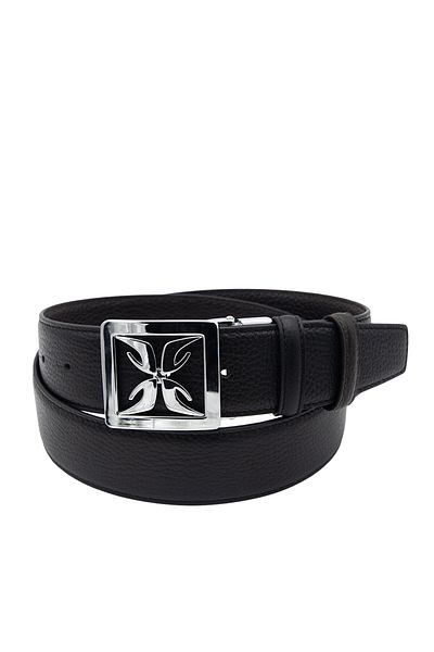 Tergan Black-Coffee Reversible Men's Leather Belt 0334R6M