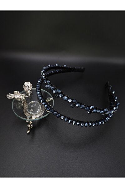 gelinmz تاج الزفاف وإكسسوارات الشعر الأنيقة والأنيقة المصنوعة يدويًا بالكامل من حجر الكريستال