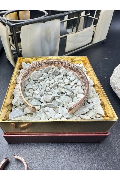 KAVELE Pure Copper Special Zeolite Sand Bracelet