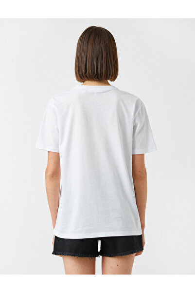 Koton Potištěné tričko s krátkým rukávem