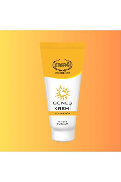 Ersağ ERSAĞ 50 FAKTÖR GÜNEŞ KREMİ 100ML -AŞ00Y