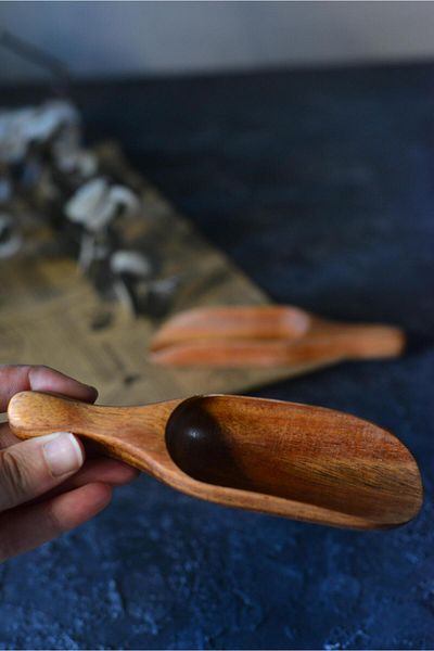 şirin eşyalarım Akasya Mini Shovel Spice Spoon - 1 Piece