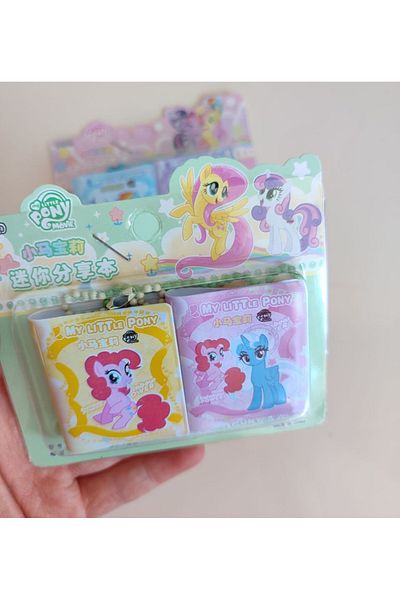 senacacollection Σημειωματάριο 2 τεμαχίων Unicorn Notebook Μπρελόκ Σημειωματάριο μικρού μεγέθους