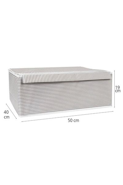 Smyak New Season Αδιάβροχο Nano Fabric Box κάτω από το κρεβάτι - 50x40x19