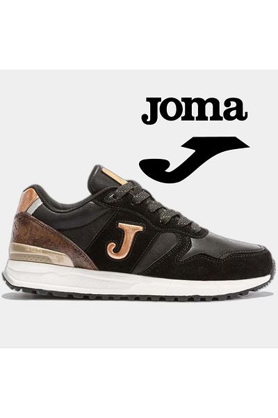 Kocamanlar Ayakkabı Joma C-200 Unisex Black Sneaker - Sports Shoes