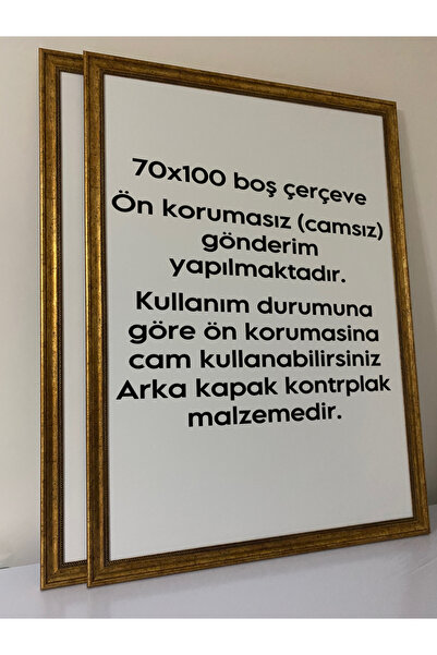 meram sanat 70x100 ön korumasız çerçeve