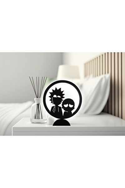 vaiflagy Modern Dekor Gece Lambası -  Rick And Morty