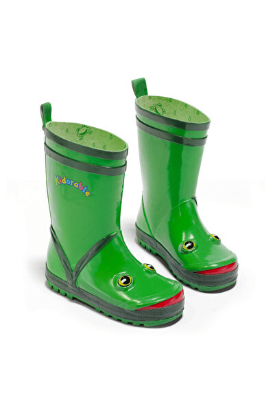 kidorable أحذية المطر للأطفال الضفدع