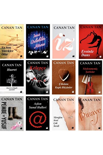Doğan Kitap Canan Tan 12 Kitap Set