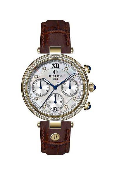 Hislon Qt144G-09Kg Women Wrist Watch