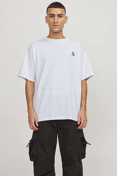 Jack & Jones Мъжка тениска Jack&jones Oversize Minimalist - за ежедневна употреба