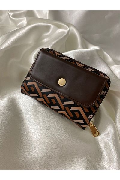 Süzer Deri Classic Multi-Compartment Zippered Wallet