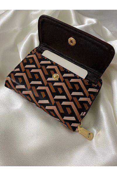 Süzer Deri Classic Multi-Compartment Zippered Wallet
