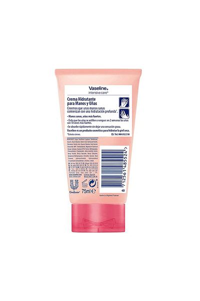 Vaseline أيادي صحية وأظافر أقوى مع كريم اليدين بالكيراتين - 75 مل