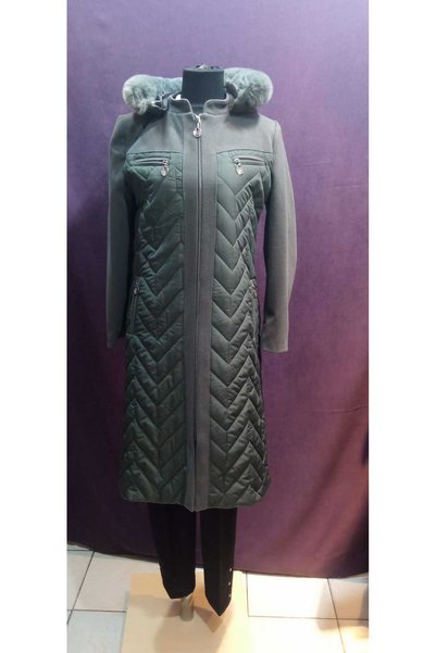 MODA Yarı Kaşe Kapişonlu Kaban