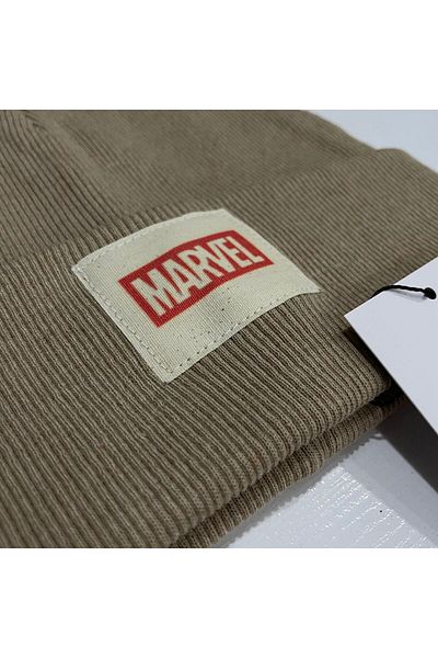 Blue Ocean Men's 1-6 Years Old Child Marvel Label Beanie Neck Collar Set