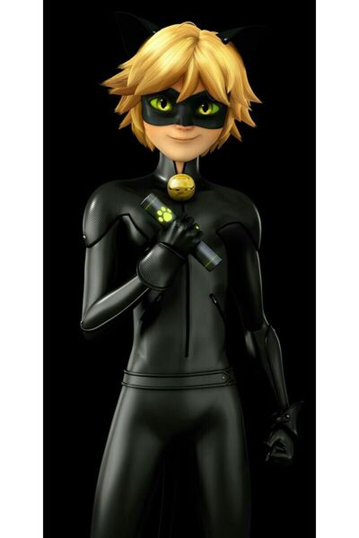 DennisEylul قناع شخصية القطة السوداء + التاج